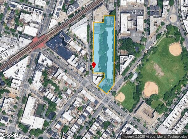 820 Hewitt Pl, Bronx, NY Parcel Map