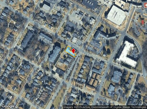  2205 Crystal Spring Ave Sw, Roanoke, VA Parcel Map