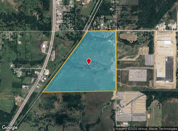  2041 W Smith Ferry Rd, Muskogee, OK Parcel Map