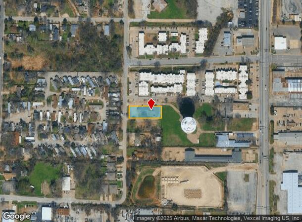 421 Truman St, Arlington, TX Parcel Map