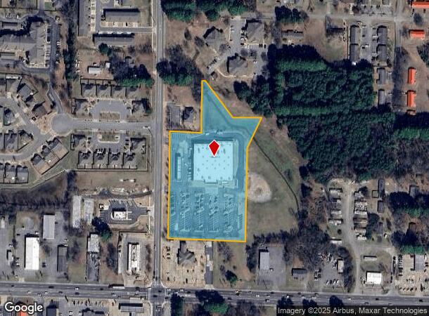 1120 E German Ln, Conway, AR Parcel Map