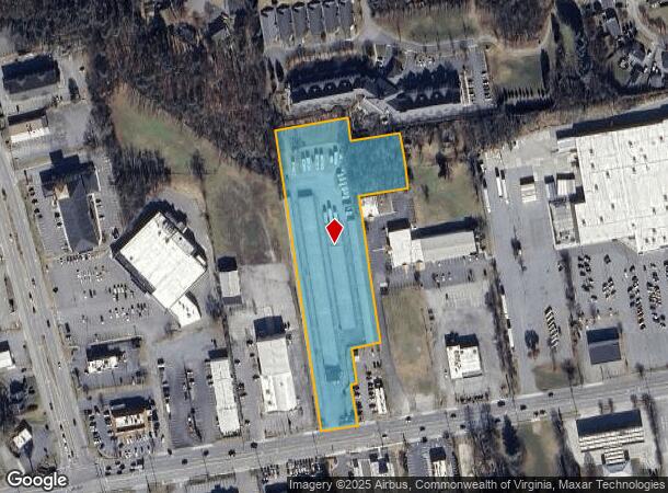 1969 W Main St, Salem, VA Parcel Map