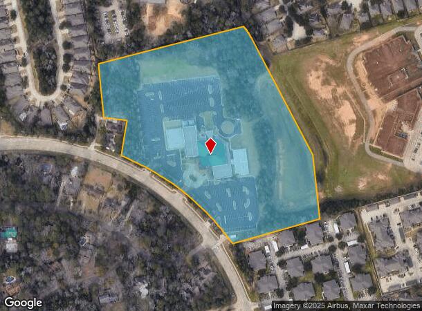  1860 Longmire Rd, Conroe, TX Parcel Map