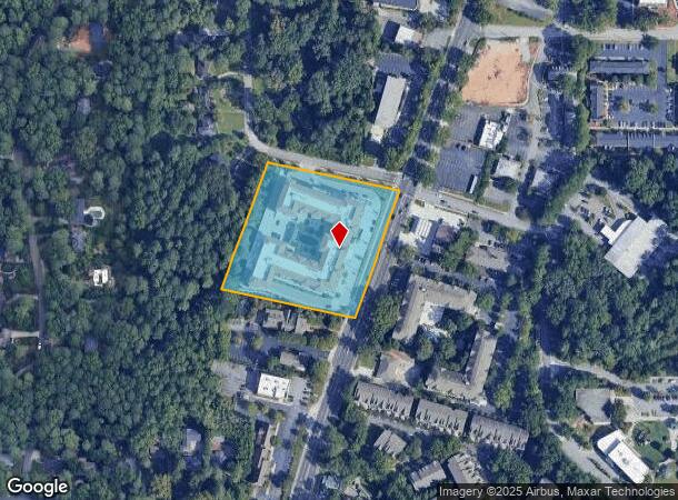 1880 Clairmont Rd, Decatur, GA Parcel Map
