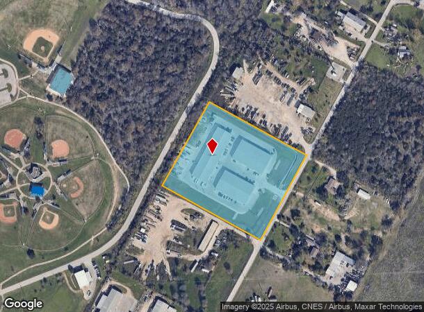  4200 Burch Dr, Del Valle, TX Parcel Map