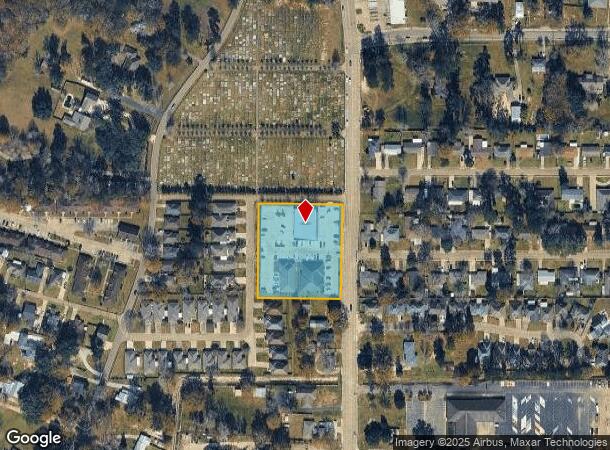  1211 N Range Ave, Denham Springs, LA Parcel Map