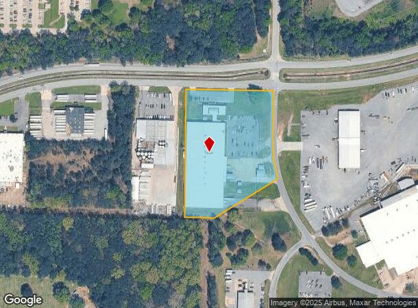 5500 Jefferson Pkwy, White Hall, AR Parcel Map
