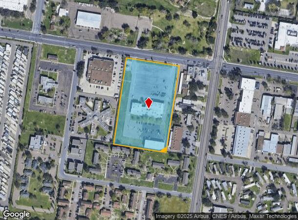500 E Hackberry Ave, Mcallen, TX Parcel Map