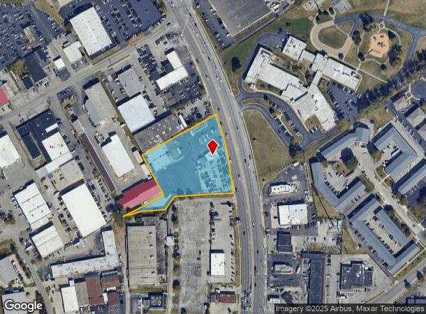  690 E New Circle Rd, Lexington, KY Parcel Map