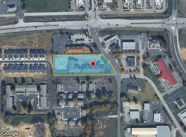 188 N Umbarger Ln, Franklin, IN Parcel Map