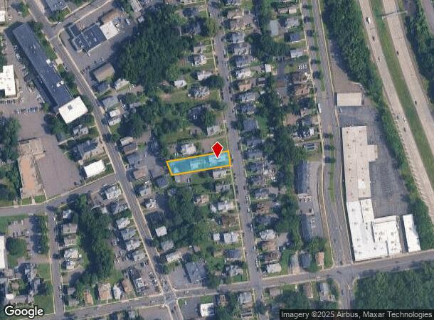  215 Maple St, New Britain, CT Parcel Map