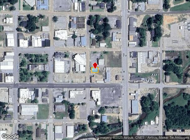 110 N Zavalla St, Jasper, TX Parcel Map