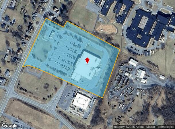  360 S 2Nd St, Mc Connellsburg, PA Parcel Map