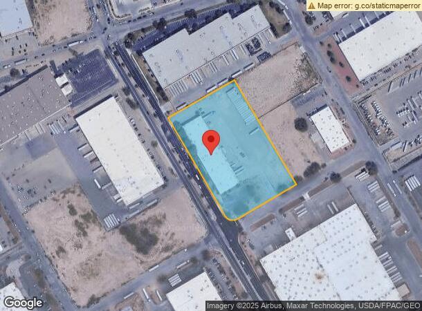  9570 Pan American Dr, El Paso, TX Parcel Map