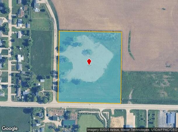 818 Dows Rd, Cedar Rapids, IA Parcel Map