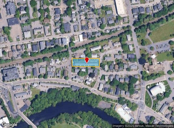 8 Lawton Pl, Waltham, MA Parcel Map