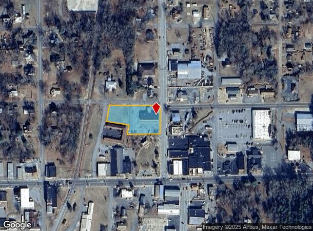 71 N Main St, Denton, NC Parcel Map