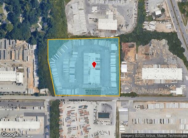  1140 S River Industrial Blvd Se, Atlanta, GA Parcel Map