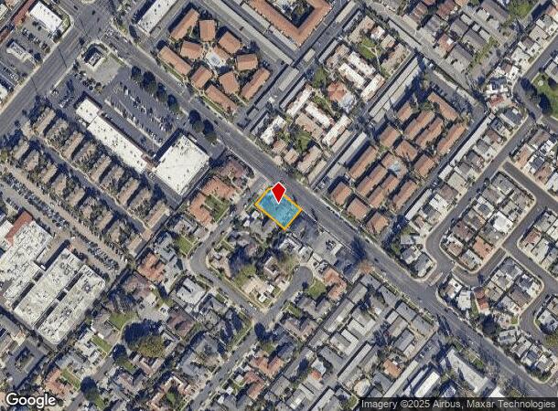  14502 Del Amo Ave, Tustin, CA Parcel Map