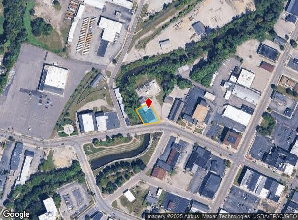 256 W Maumee St, Adrian, MI Parcel Map