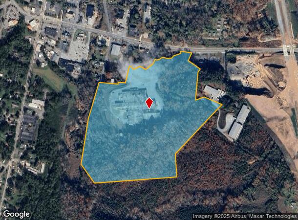  160 Executive Dr, Rutherfordton, NC Parcel Map