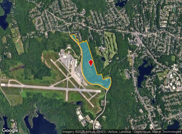 Airport Dr, Worcester, MA Parcel Map