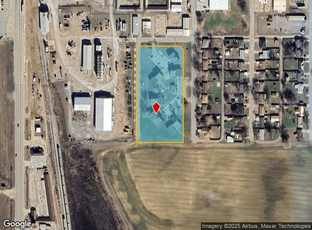  500 S Leach Ave, Watonga, OK Parcel Map