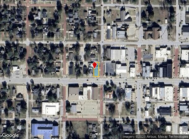  1302 W Main St, Collinsville, OK Parcel Map