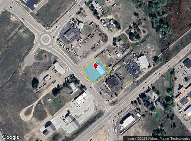 Old Meridian Rd, Peyton, CO Parcel Map