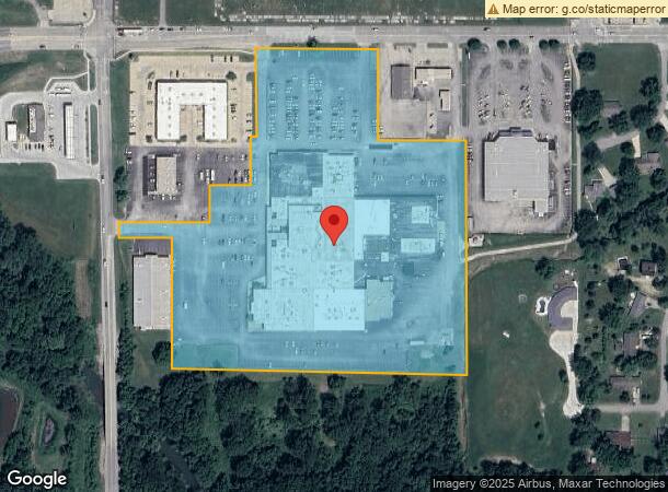  202 E Centennial Dr, Pittsburg, KS Parcel Map