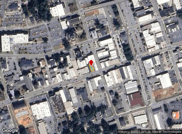  105 W Main St, Cartersville, GA Parcel Map