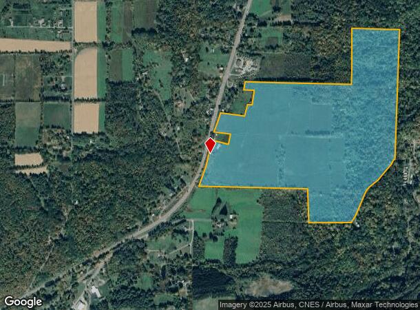 Elmira Rd, Newfield, NY Parcel Map