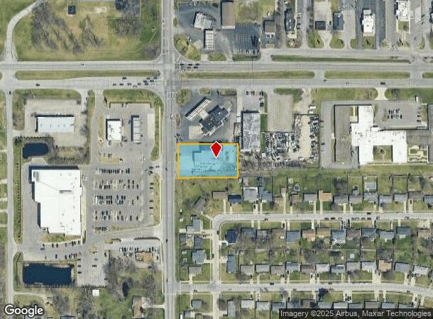  422 N Mayflower Rd, South Bend, IN Parcel Map