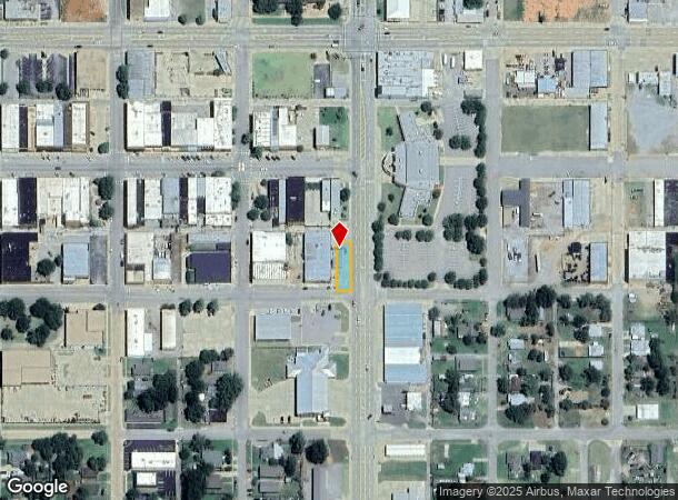  104 S 4Th St, Clinton, OK Parcel Map