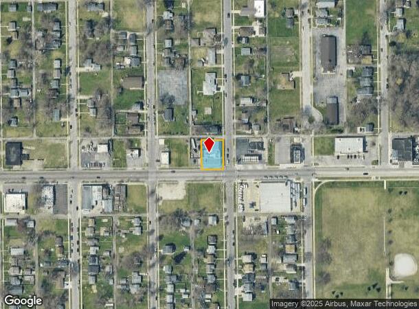  3501 W Western Ave, South Bend, IN Parcel Map