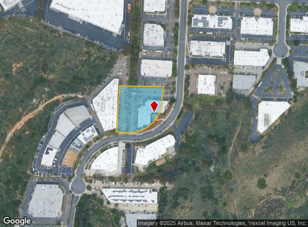 9990 Mesa Rim Rd, San Diego, CA Parcel Map