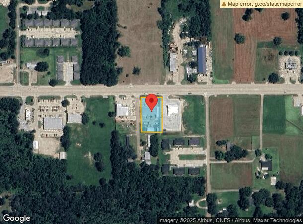  14356 University Ave, Hammond, LA Parcel Map