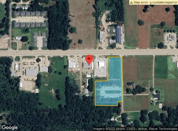  14356 University Ave, Hammond, LA Parcel Map