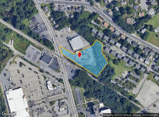 127 Mendon Rd, Cumberland, RI Parcel Map