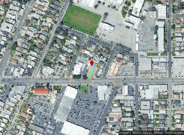 4061 W Washington Blvd, Los Angeles, CA Parcel Map