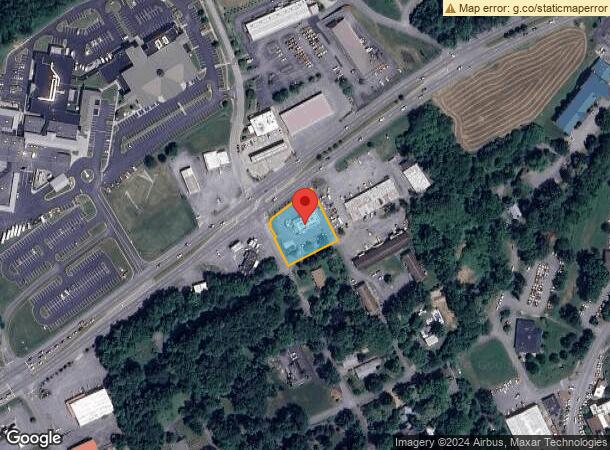  100 E Jackson Blvd, Jonesborough, TN Parcel Map