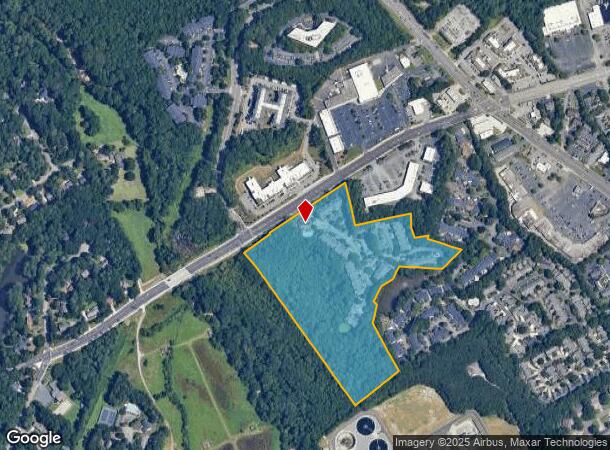 6516 Spalding Dr, Peachtree Corners, GA Parcel Map