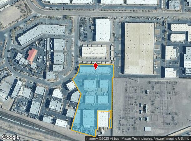  118 Corporate Park Dr, Henderson, NV Parcel Map