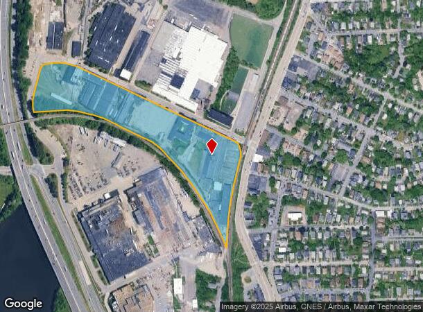 1 New Bond St, Worcester, MA Parcel Map