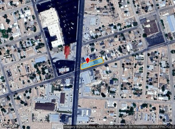 1408 S Stockton Ave, Monahans, TX Parcel Map