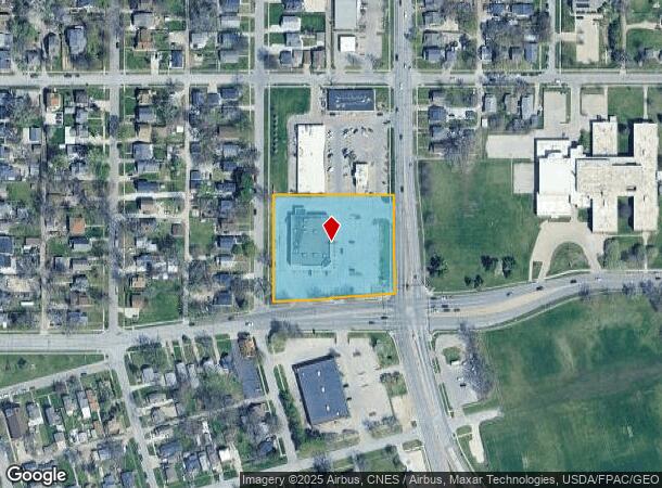  1330 E University Ave, Des Moines, IA Parcel Map