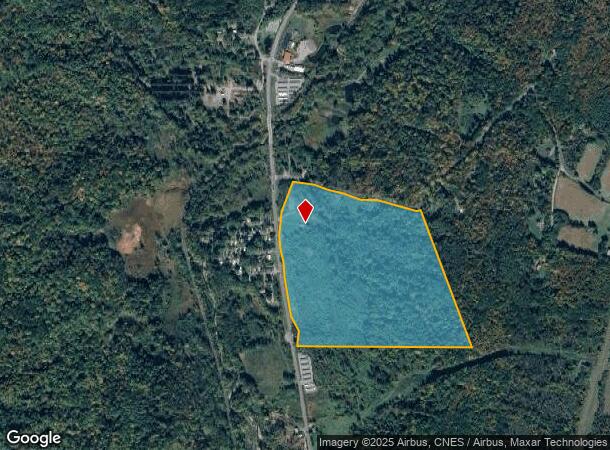 W Danby Rd, Newfield, NY Parcel Map