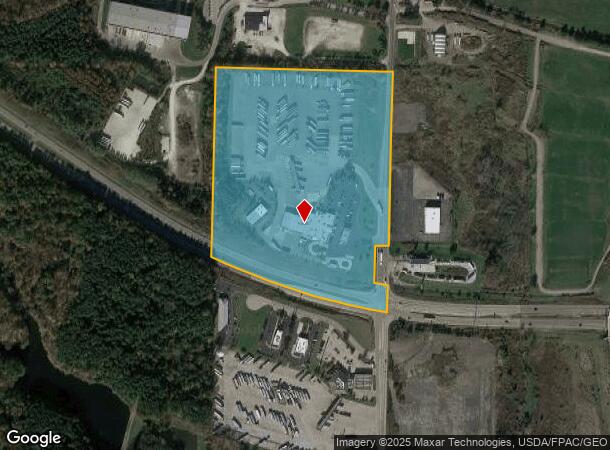  8834 Lake Rd, Seville, OH Parcel Map