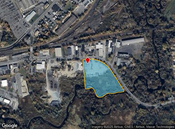  1644 East St, Pittsfield, MA Parcel Map