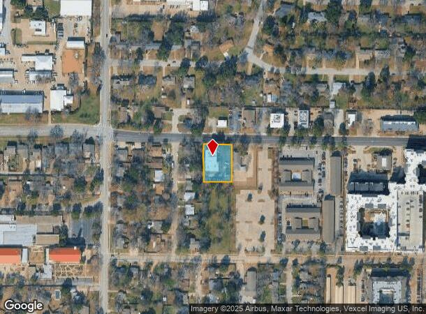  1022 W Mitchell St, Arlington, TX Parcel Map
